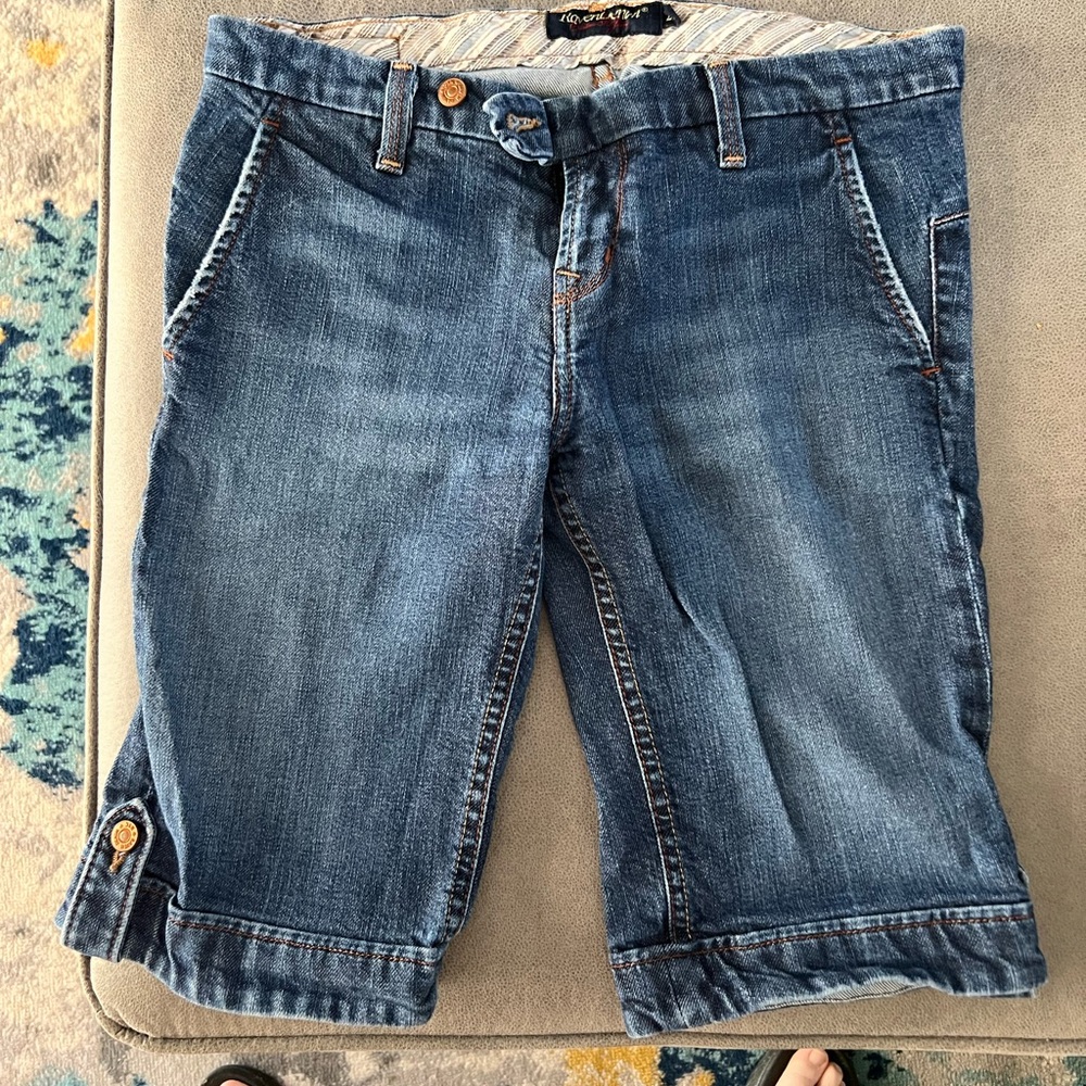 Raven Denim Bermuda shorts